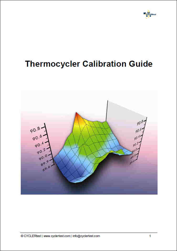 CYCLERtest Thermocycler Calibration Guide CYCLERtest Thermocycler Calibration Guide